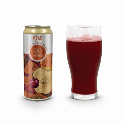 Apple,Cherry Punch Mead