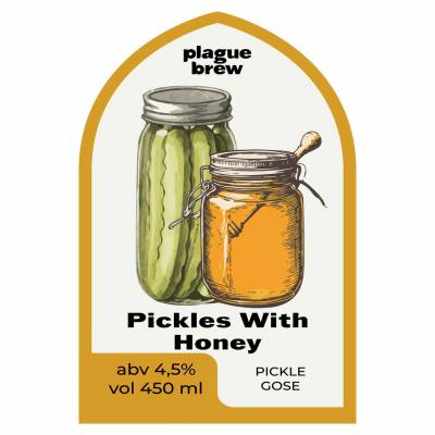 Pickles with Honey
