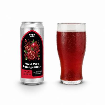 Vivid Vibe: Pomegranate