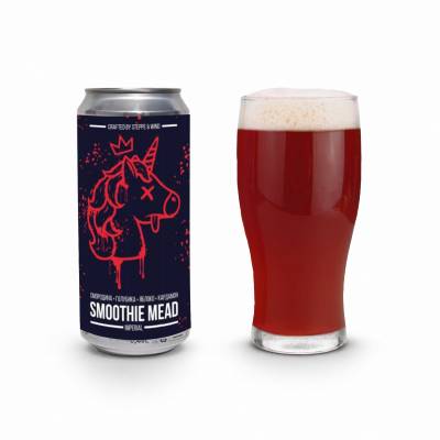 Smoothie Imperial Mead: Black Сurrant Blueberry Apple Cardamon