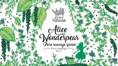 Alice And Wonderpear Poire Sauvage Spiced Zero Dosage Brut 2022