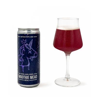 Smoothie Imperial Mead: Blueberry Banana Vanilla