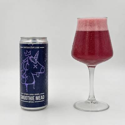Smoothie Imperial Mead: Blueberry Banana Vanilla