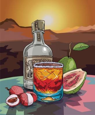 Lychee Guava Mezcalita