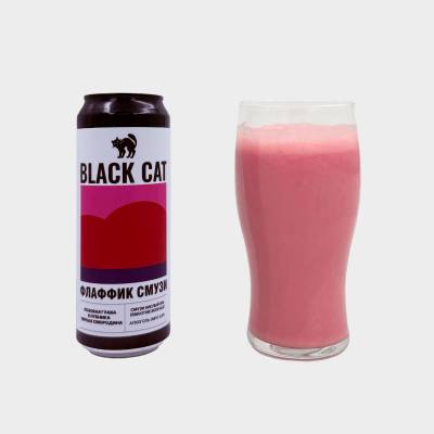 Флаффик смузи: розовая гуава, клубника, черная смородина