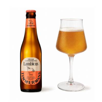 Timmermans Lambicus Pêche Cardamome