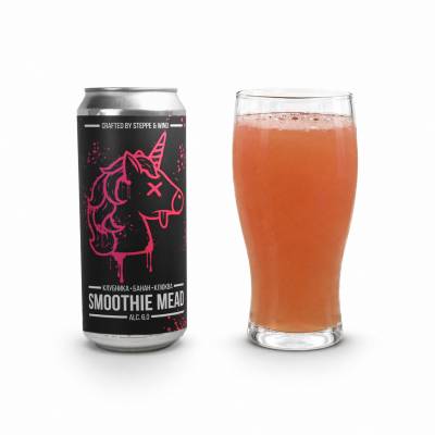 Smoothie Mead: Strawberry, Banana, Cranberry