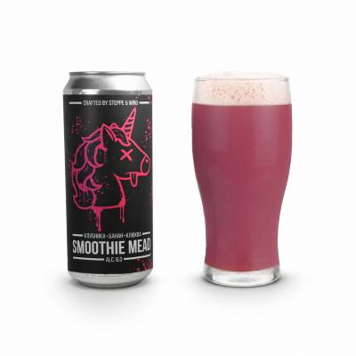 Smoothie Mead: Strawberry, Banana, Cranberry