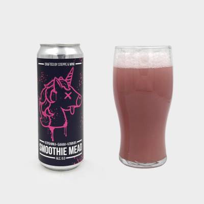 Smoothie Mead: Strawberry, Banana, Cranberry